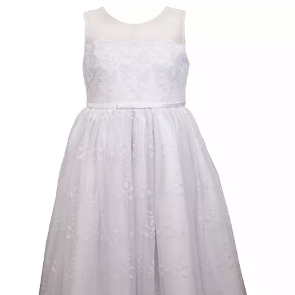 Girls Embroidered Formal / Communion Dress
